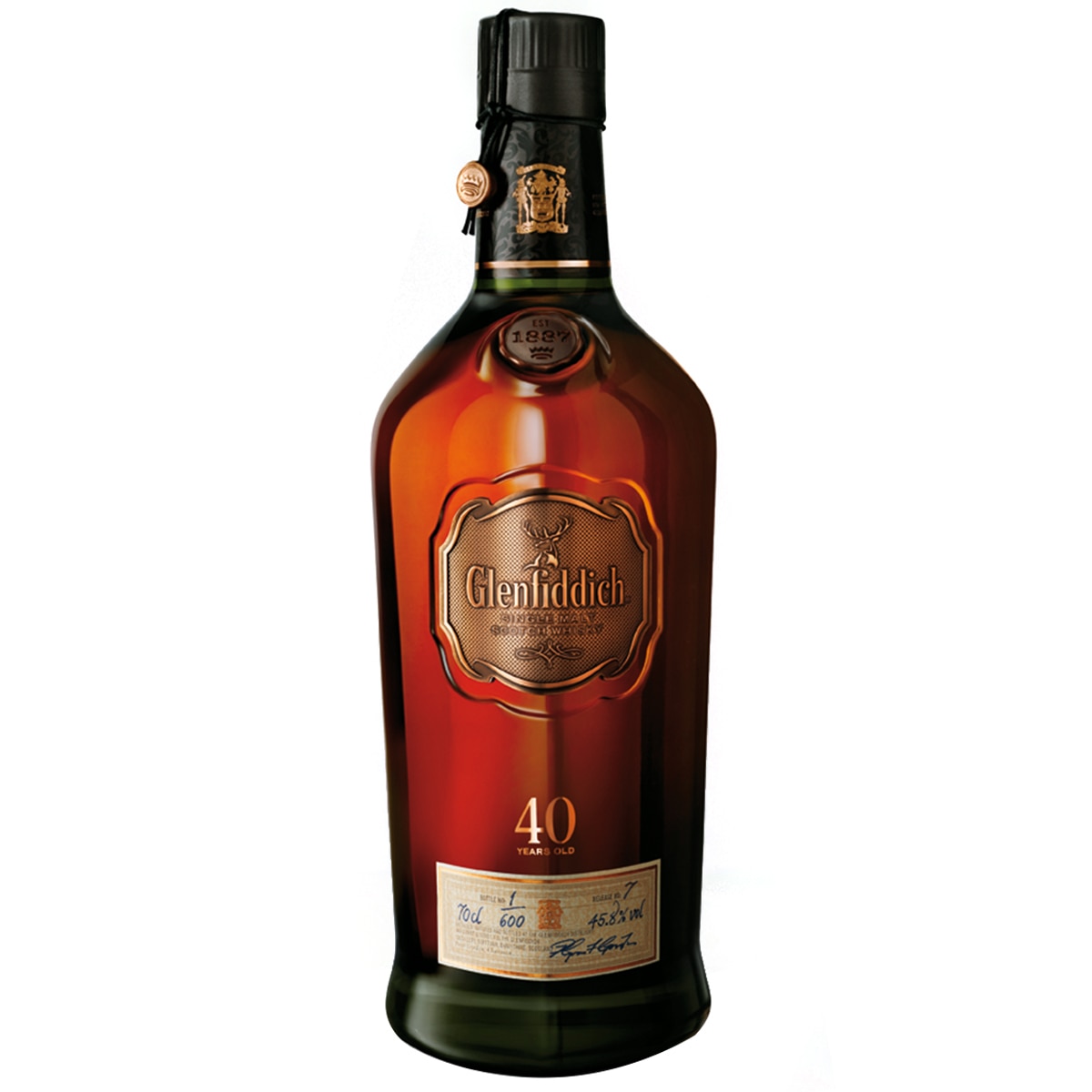 Glenfiddich 40 Year Old Single Malt Scotch Whisky 700ml Costco A...