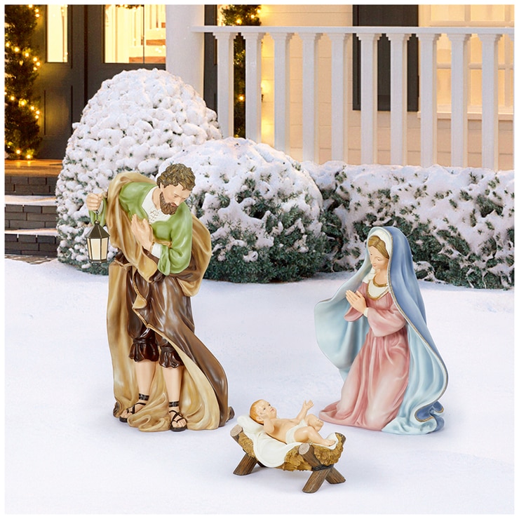 Holy Family Christmas Decoration 