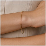 18KT Yellow Gold Belcher Bracelet 2g