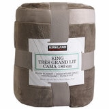 Kirkland Signature Plush Blanket King 284 x 233 cm