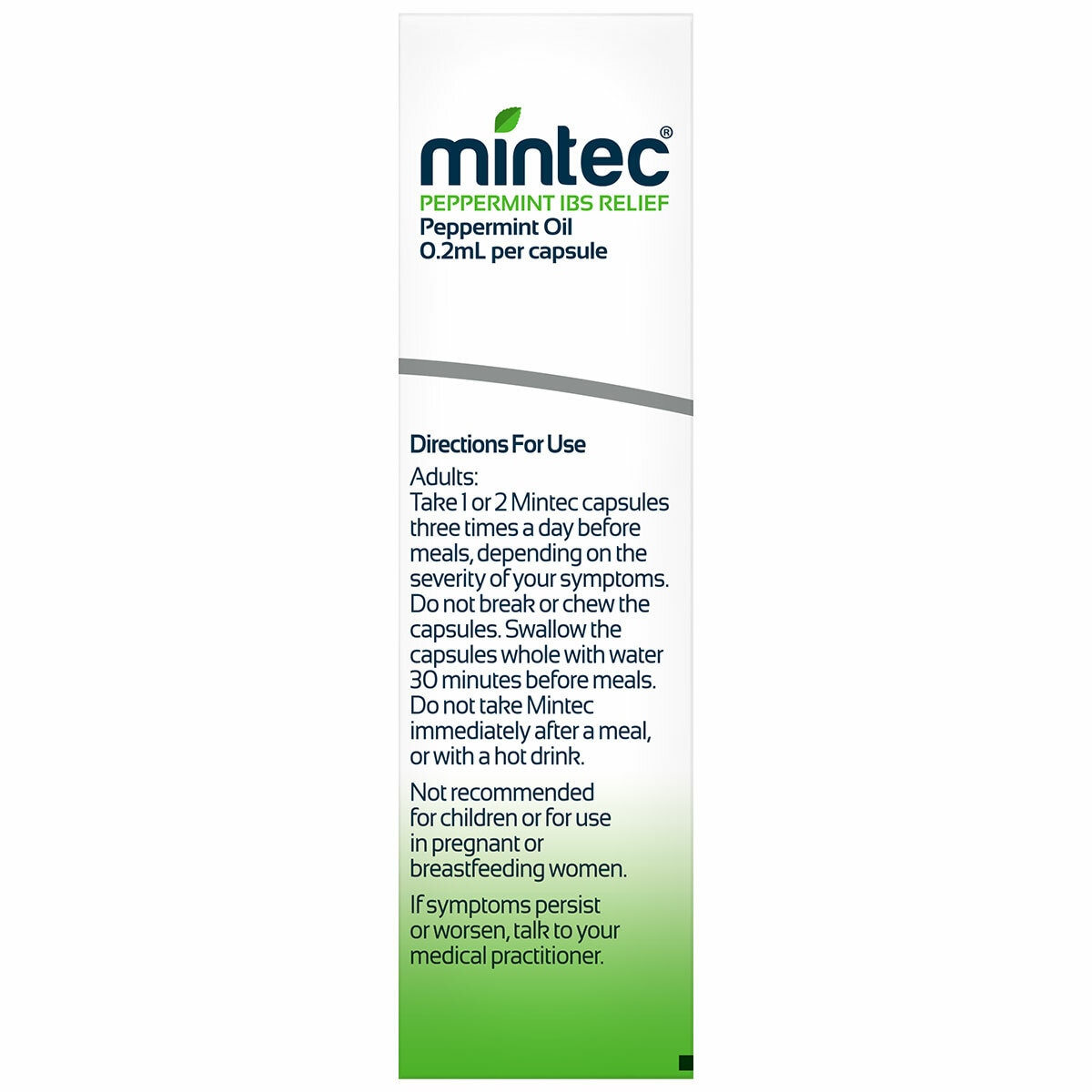 Mintec Peppermint IBS Relief 60 Capsules