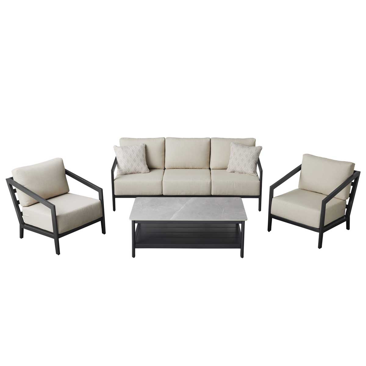 Agio Formia 4 Piece Deep Seating Set