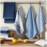 Culinary Classic Shelby Kitchen Towel 8 Pack Blue