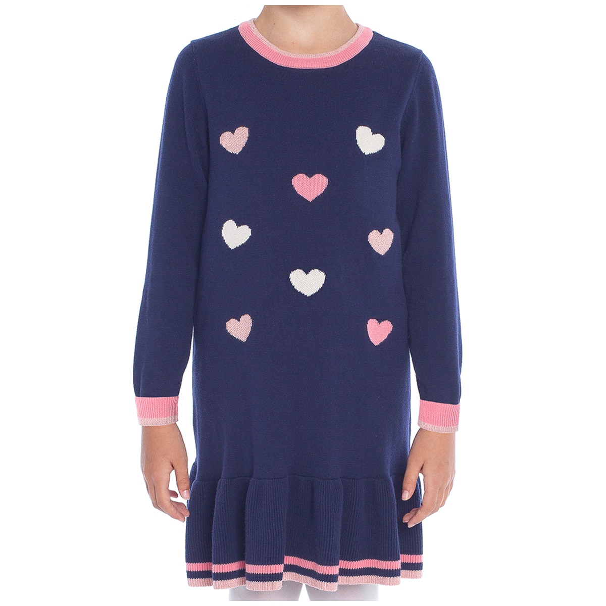 Pekkle Girls' Dress - Heart