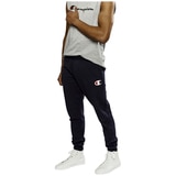 Champion Men's C Logo Cuff Pants Heather Navy