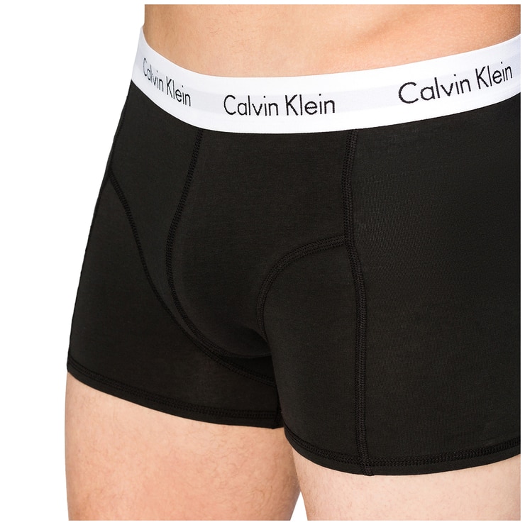 Calvin Klein Men's Trunks 3pk Black with White Band Costco Australia