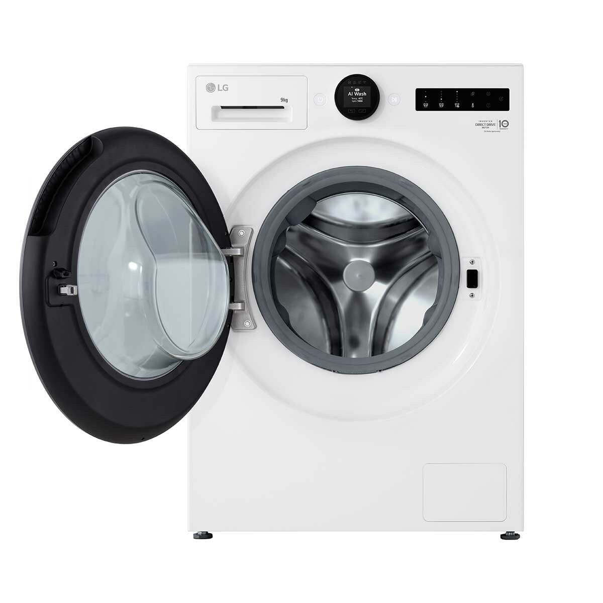 LG 9KG AI Front Load Washer White WX9-1409W LG 9KG AI Front Load Washer White WX9-1409W