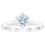 18KT White Gold 1.50ctw Round Solitaire Diamond Ring 18KT White Gold 1.50ctw Round Solitaire Diamond Ring