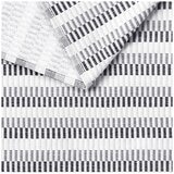 Culinary Classic Shelby Kitchen Towel 8 Pack Black