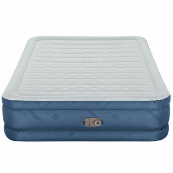 Bestway Fortech Snugable Top Air Mattress Queen Built-in Pump