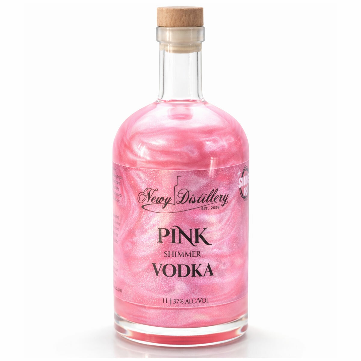 Newy Distillery Pink Shimmer Vodka 1L