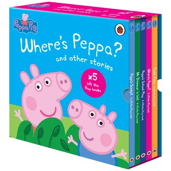 Peppa Pig Lift the Flap Collection Box Set
