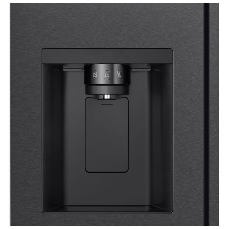 LG 641L Side By Side Fridge Matte Black GS-N599MBL