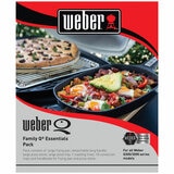 Weber Q3100 Black With Family Q Essentials Pack And Cart