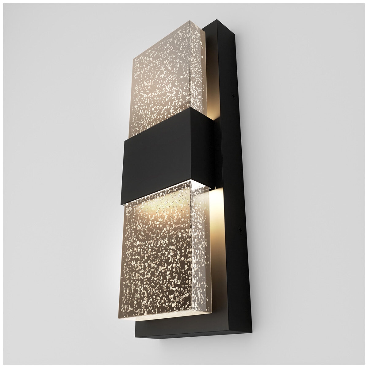 Artika Mazza Black Bubble Outdoor Wall Light