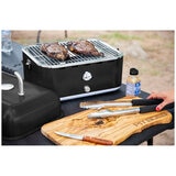 Pit Boss Pit Stop Portable Charcoal Grill Silver