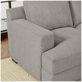 Gilman Creek 4 Piece Fabric Sectional with Ottoman