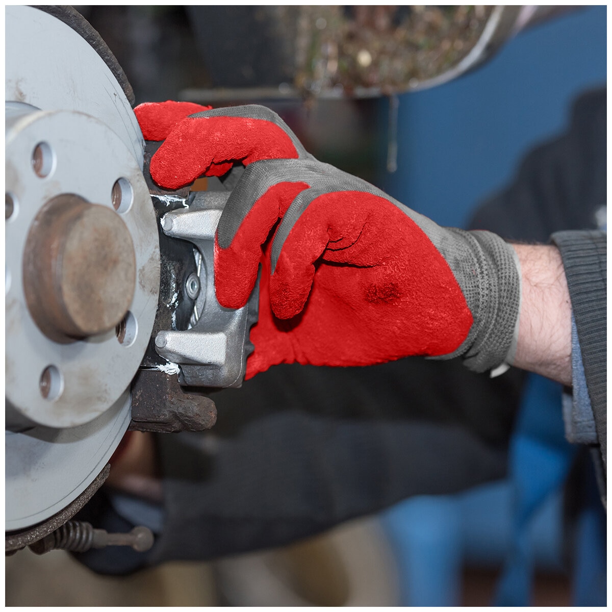 Handcrew Foam Latex Gloves 14Pk - DIHG-3888