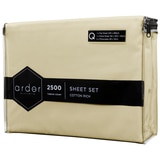 Ardor 2500TC Cotton Rich Sheet Sets King - Linen