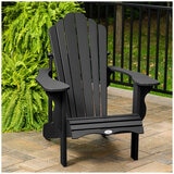 Leisure Line Adirondack Chair Black