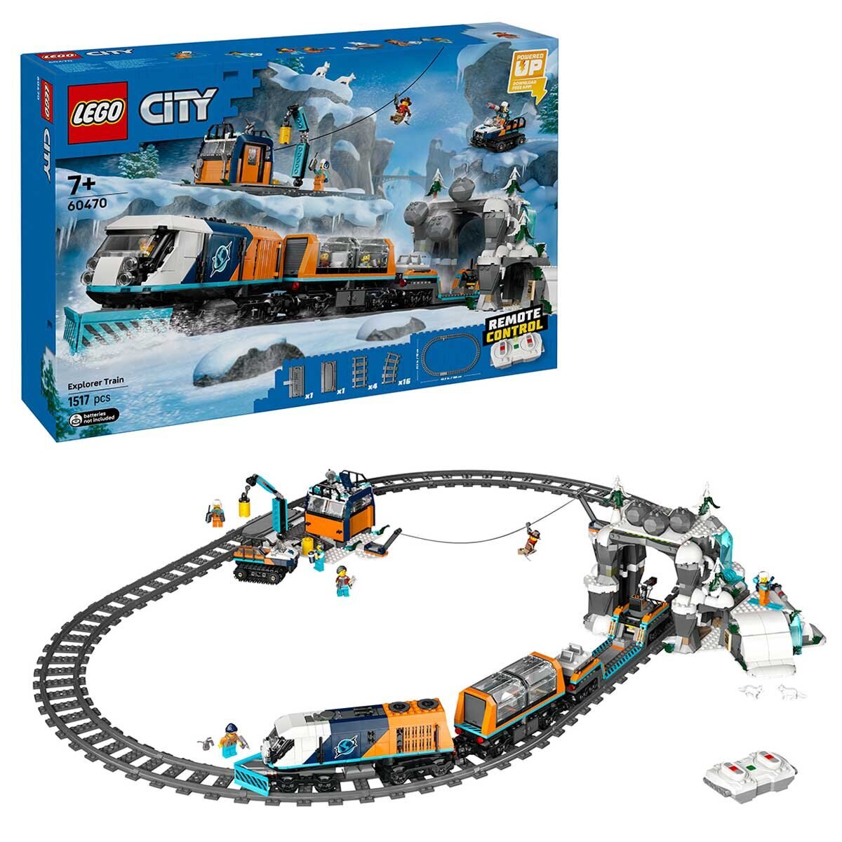 LEGO Explorers' Arctic Polar Express Train 60470