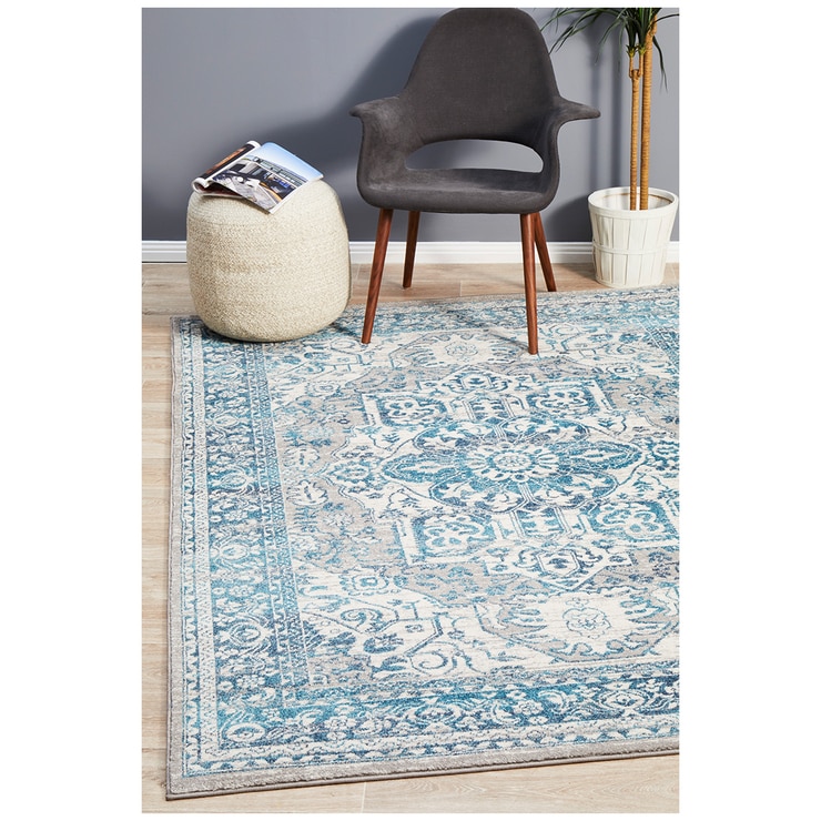 Unitex Babylon 207 Blue 230 cm x 160 cm Unitex Babylon 207 Blue 230 cm x 160 cm