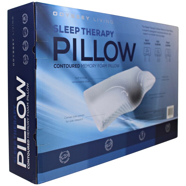 Odyssey Living Sleep Therapy Memory Foam Pillow Costco Australia