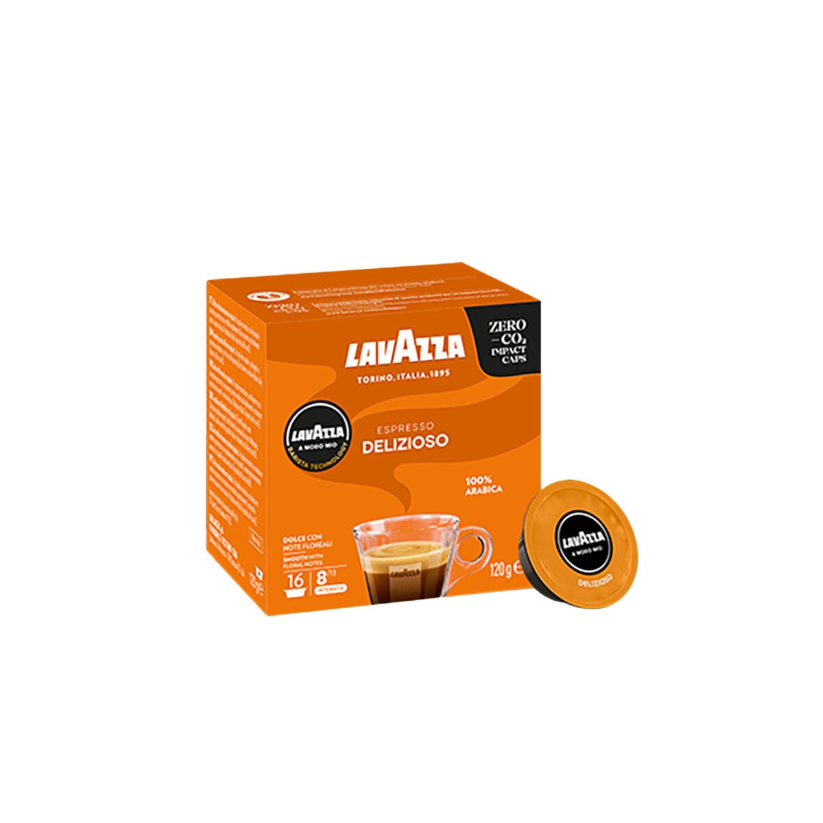 Lavazza A Modo Mio Delizioso Coffee Capsules 6 x 16pk