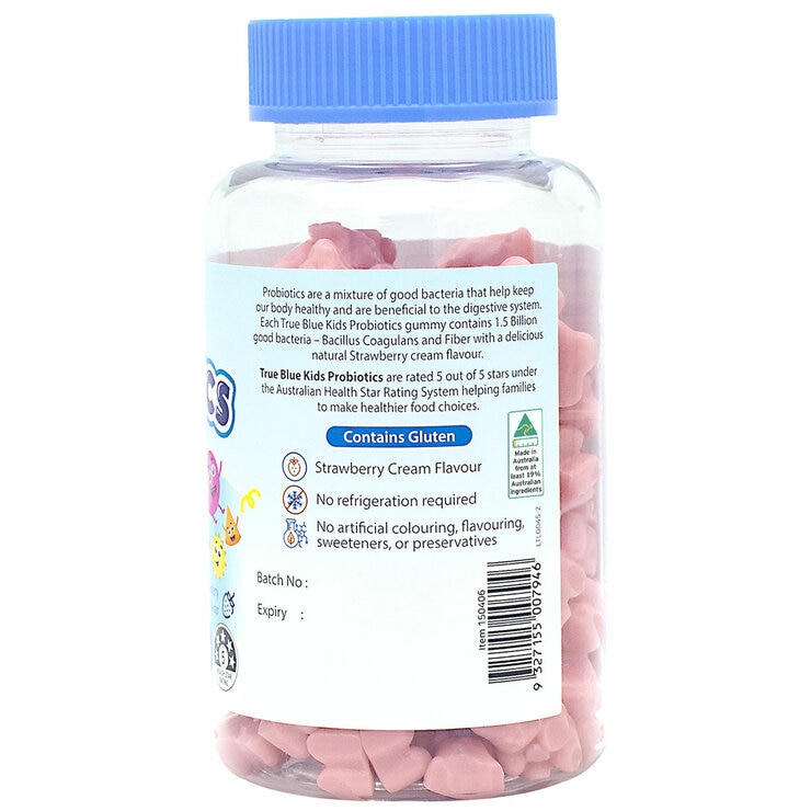 True Blue Kids Probiotics Gummy 300g True Blue Kids Probiotics Gummy 300g