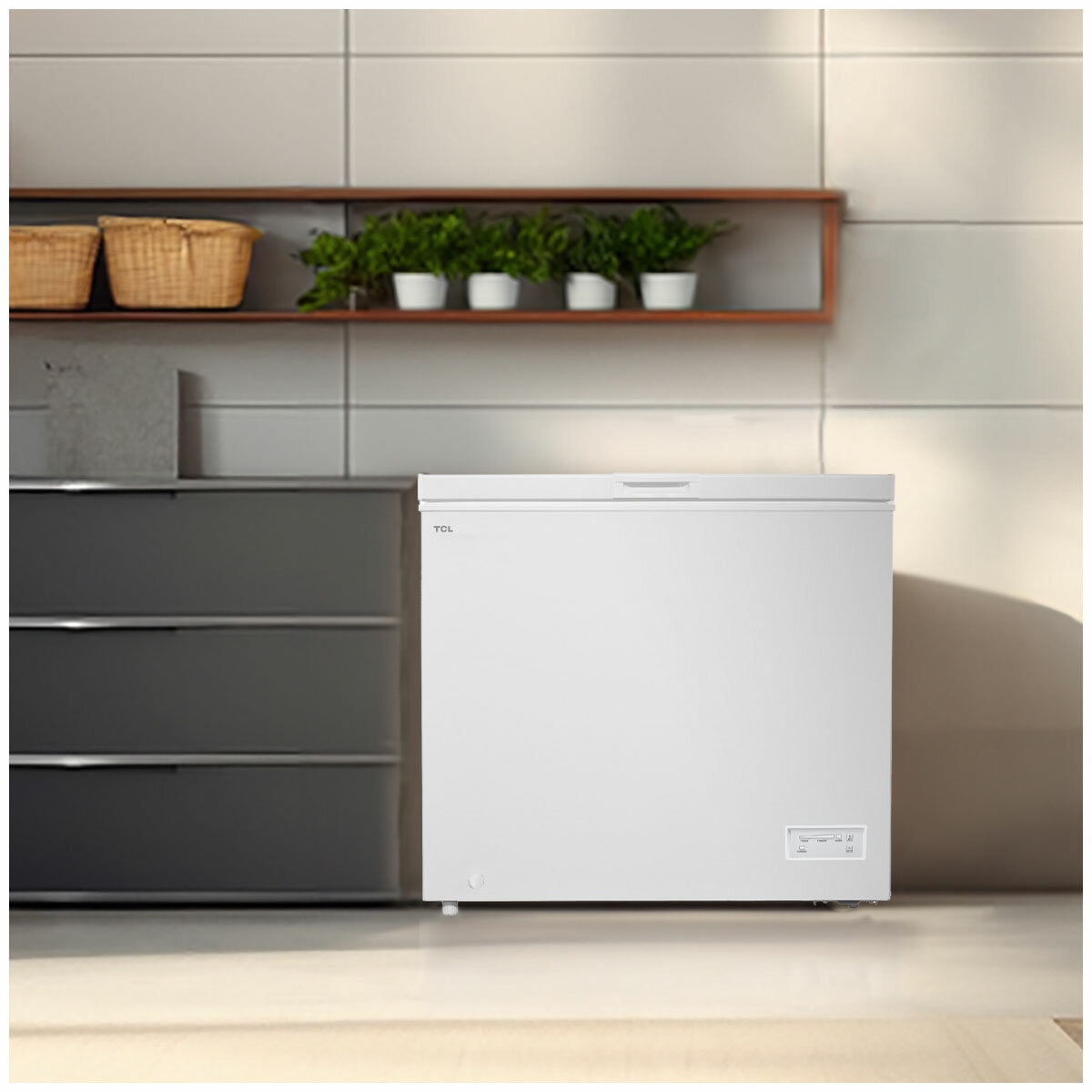 TCL 198L Hybrid Chest Freezer White F205CFW