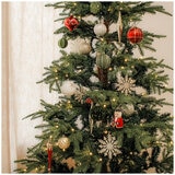 CGH Holiday Ornament Assortment 80 Piece Set Red And Green CGH Holiday Ornament Assortment 80 Piece Set Red And Green