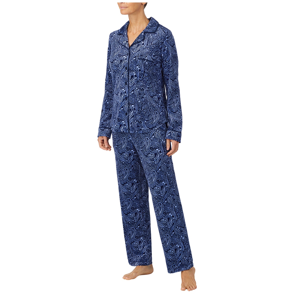 Carole Hochman Women's 2pc PJ Set - Blue Print