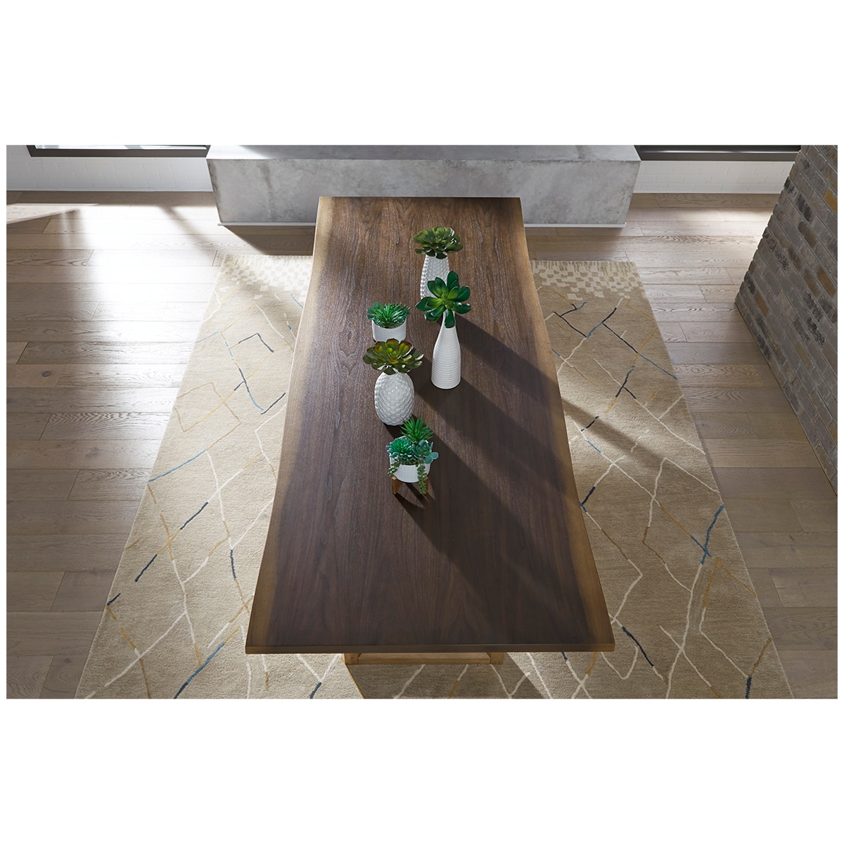 Northridge Home Live Edge 9 Piece Dining Set