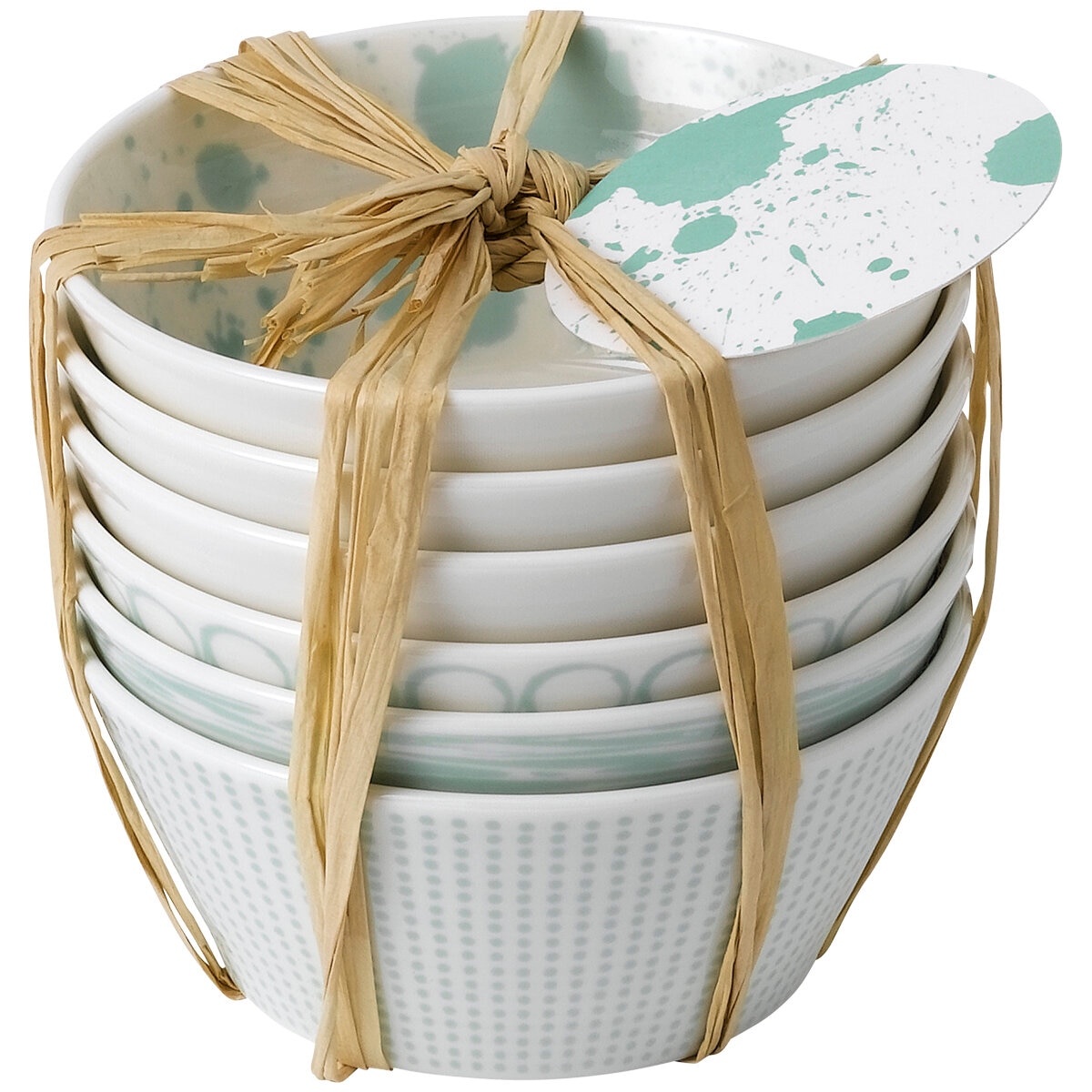 Royal Doulton Pacific Mint 6 Pieces 11cm Plates