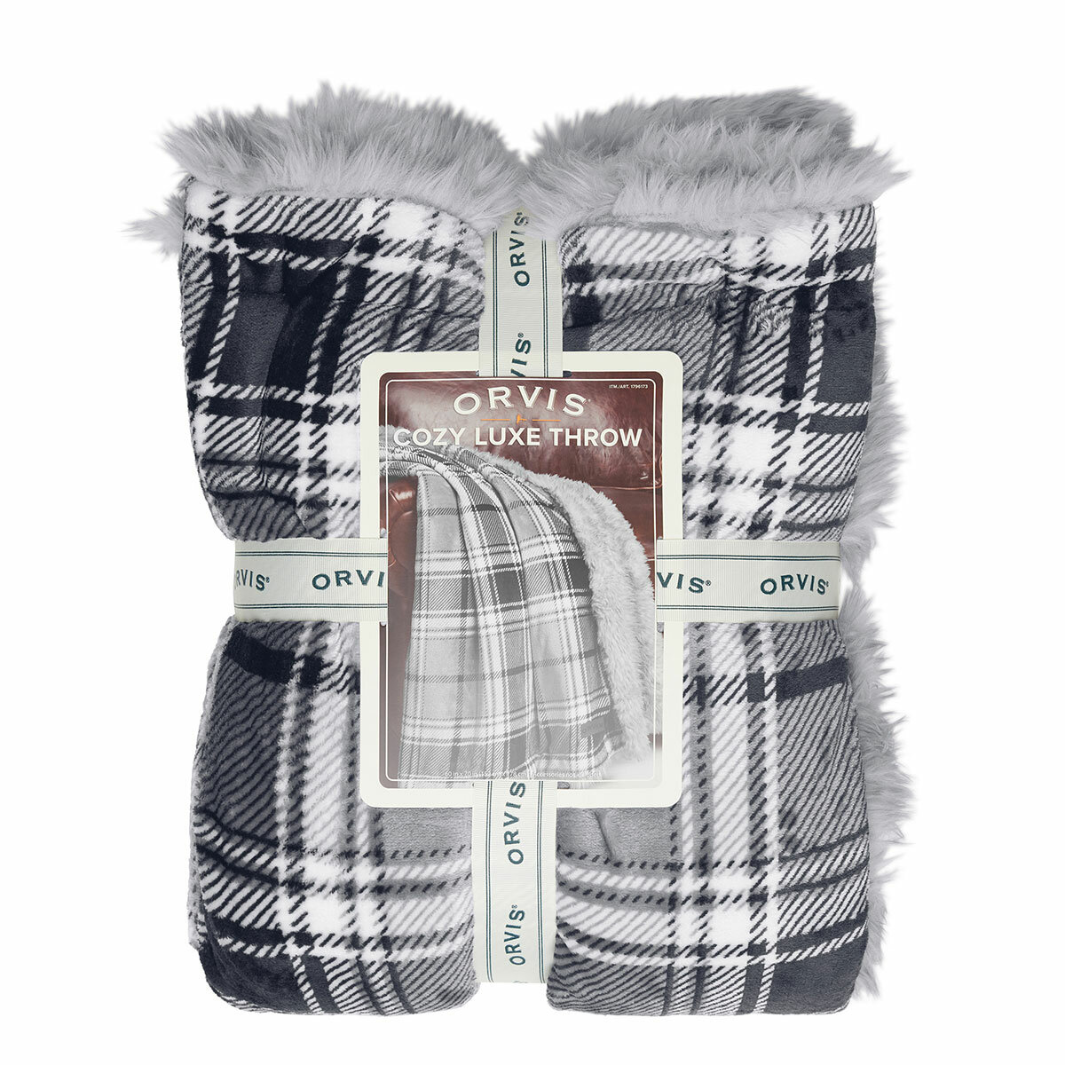 Orvis Cozy Luxe Throw 152cm x 178cm Orvis Cozy Luxe Throw 152cm x 178cm