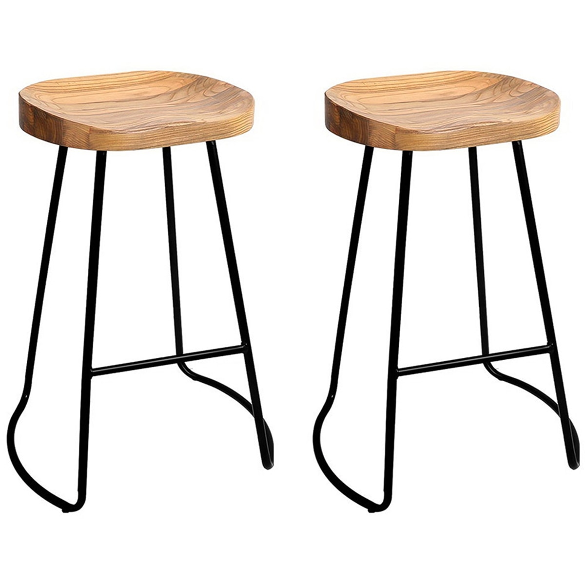 Artiss Retro Vintage Tractor Barstool 2 pack