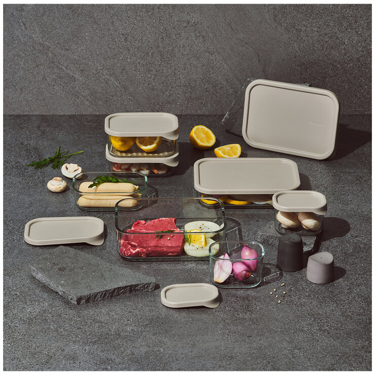 Glasslock Modular Glass Storage 7 Piece Glasslock Modular Glass Storage 7 Piece