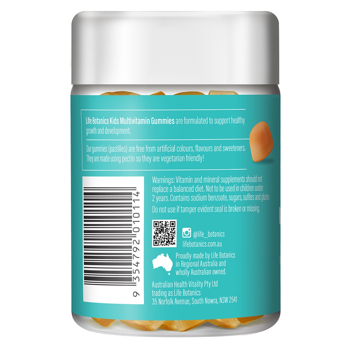 life botanics kids Multi Vitamin Gummies 90 pack
