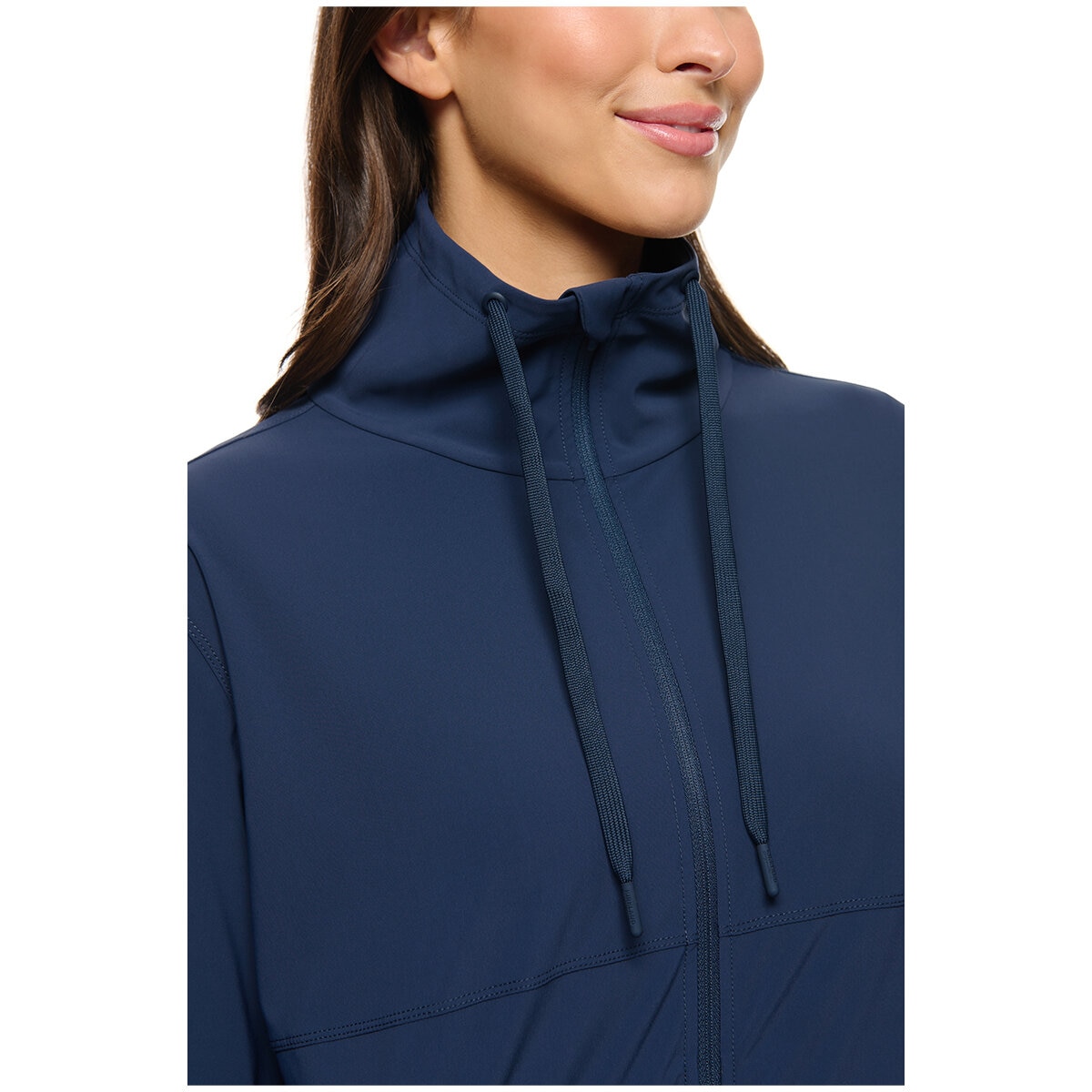 Kirkland Signature Ladies Active Zip Jacket Total Eclipse