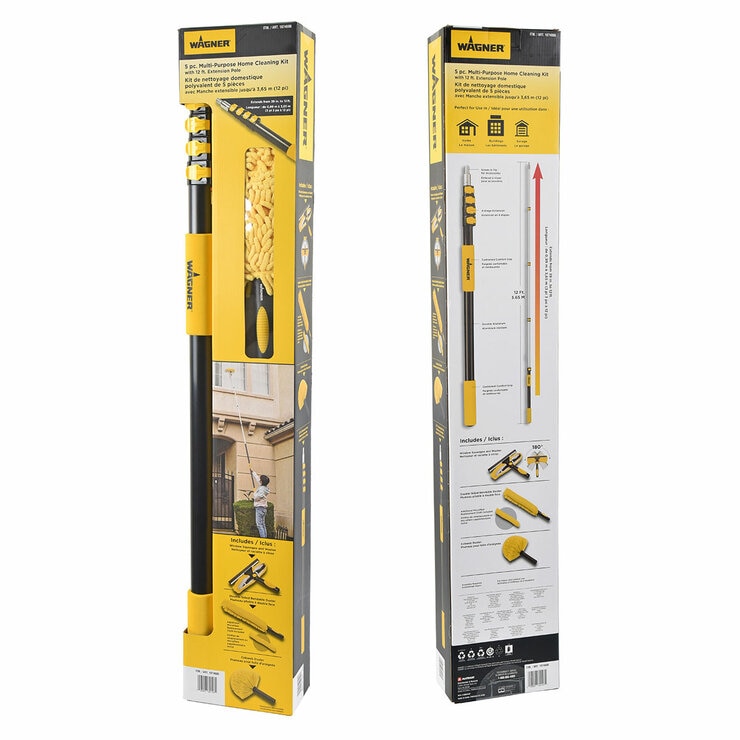 Wagner Multi-Purpose Home Cleaning Kit 5 Piece Set Wagner Multi-Purpose Home Cleaning Kit 5 Piece Set