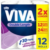 Viva Paper Towel Double Roll 12 x 120 Sheets Viva Paper Towel Double Roll 12 x 120 Sheets
