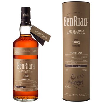 BenRiach 25 Years Old 1993 Single Cask #7944 Single Malt Scotch Whisky 700ml