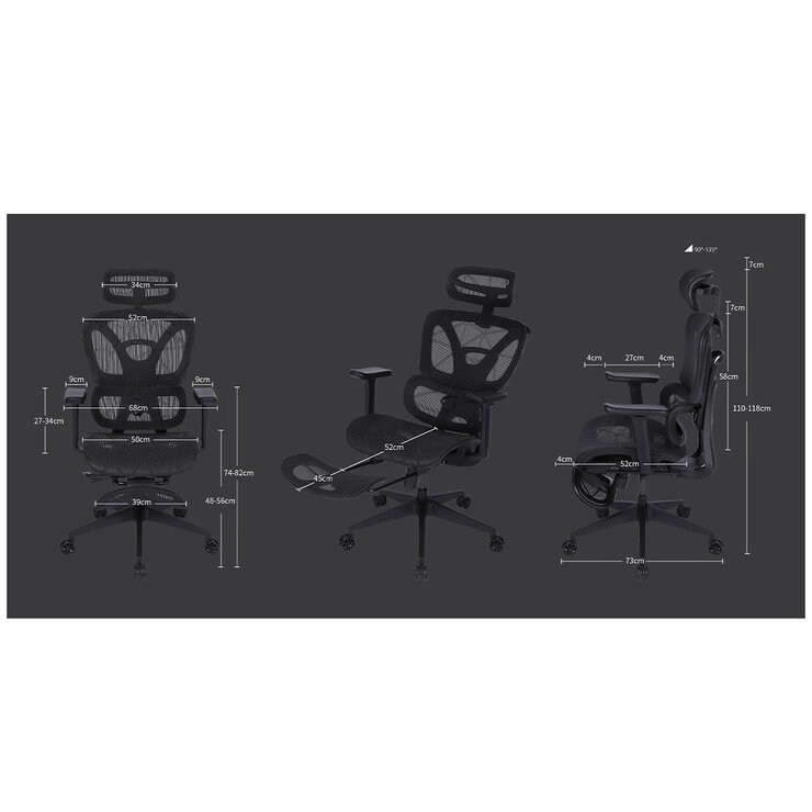 ONEX AIRNEST Mesh Office Chair
