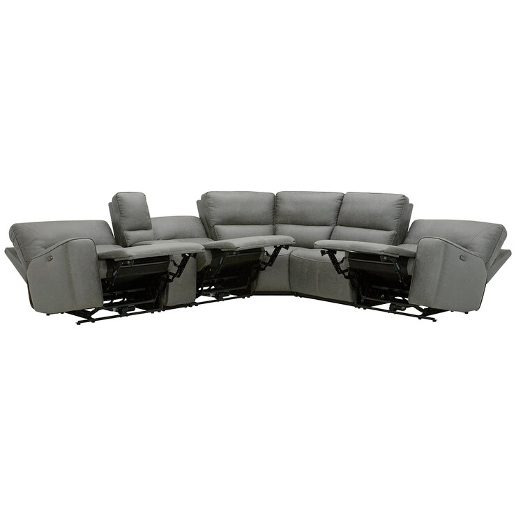 Gilman Creek Fabric Power Reclining Sectional with Power Headrests