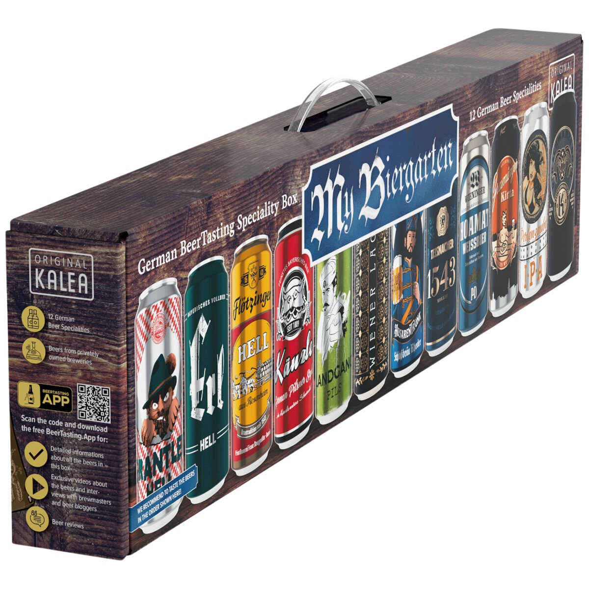 My Biergarten German Beer Tasting Box 12 x 500 ml