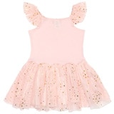 Biscotti Girls' Dress - Pink Gold