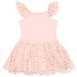 Biscotti Girls' Dress - Pink Gold
