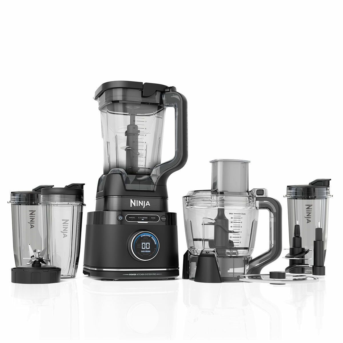Ninja Detect Kitchen System Power Blender & Processor Pro TB401