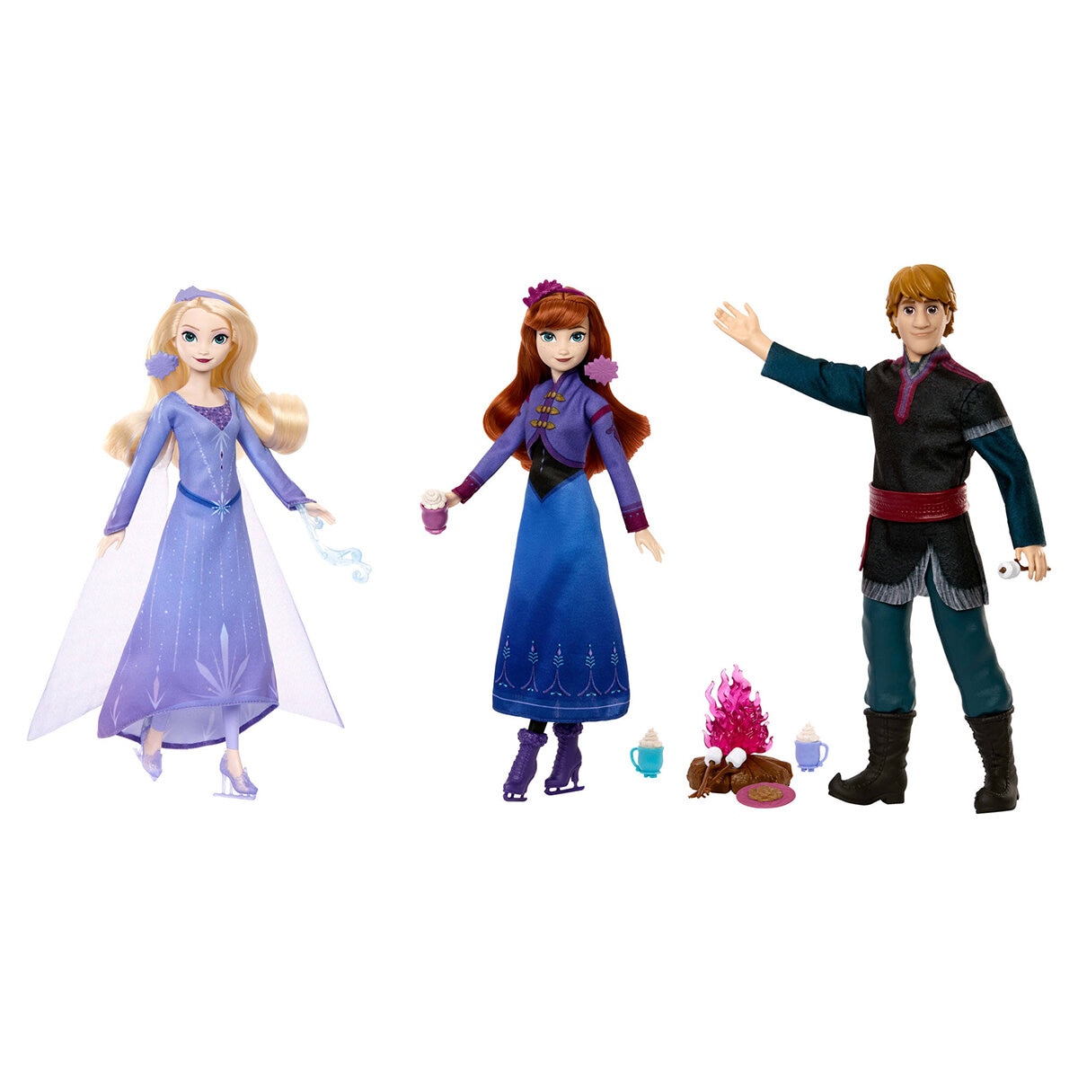 Disney Frozen And Disney Moana 2 Fashion Dolls And Accessories Frozen