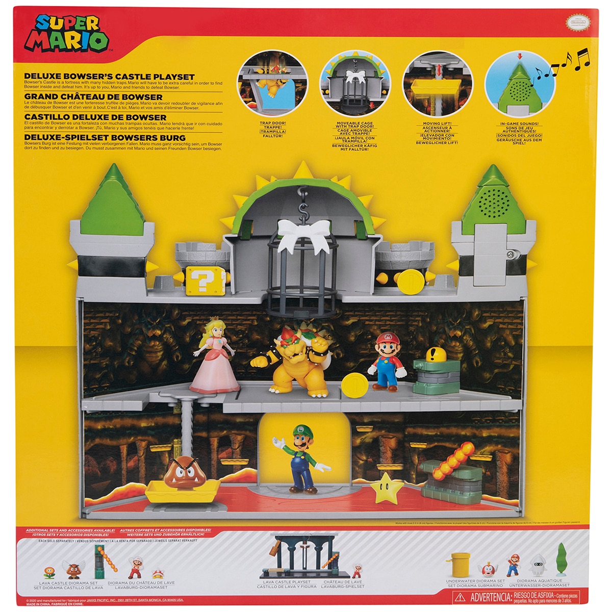 Nintendo Bowser Castle Playset sites.unimi.it